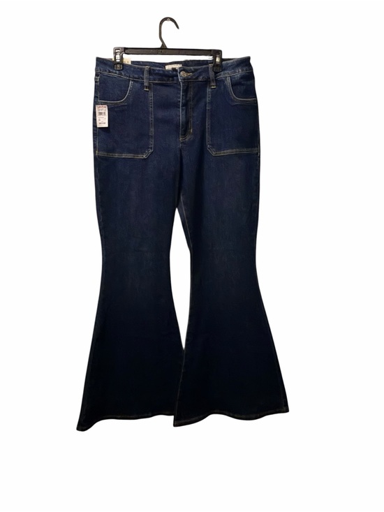 Sneak Peek Denim - NWT Sneak Peak Women’s Dark Blue Mid Rise Flare Jeans Size 31